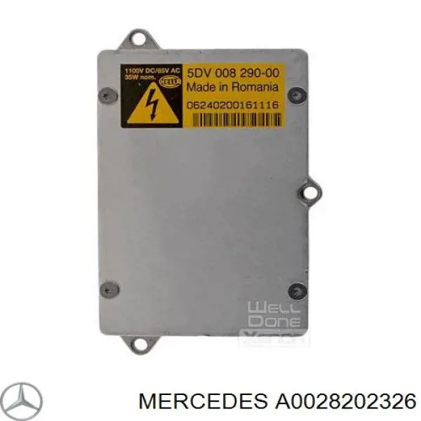 A0028202326 Mercedes Unidade de encendido (xénon)