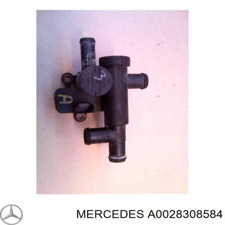 A0028308584 Mercedes Válvula de forno (de aquecedor)
