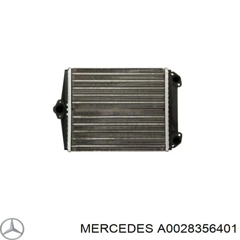 Compre A0028356401 Mercedes Radiador de forno (de aquecedor)
