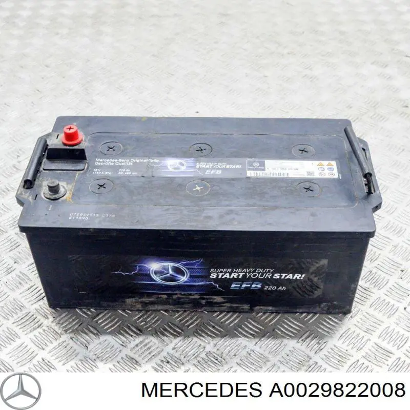 Compre A0029822008 Mercedes Bateria recarregável (PILHA)