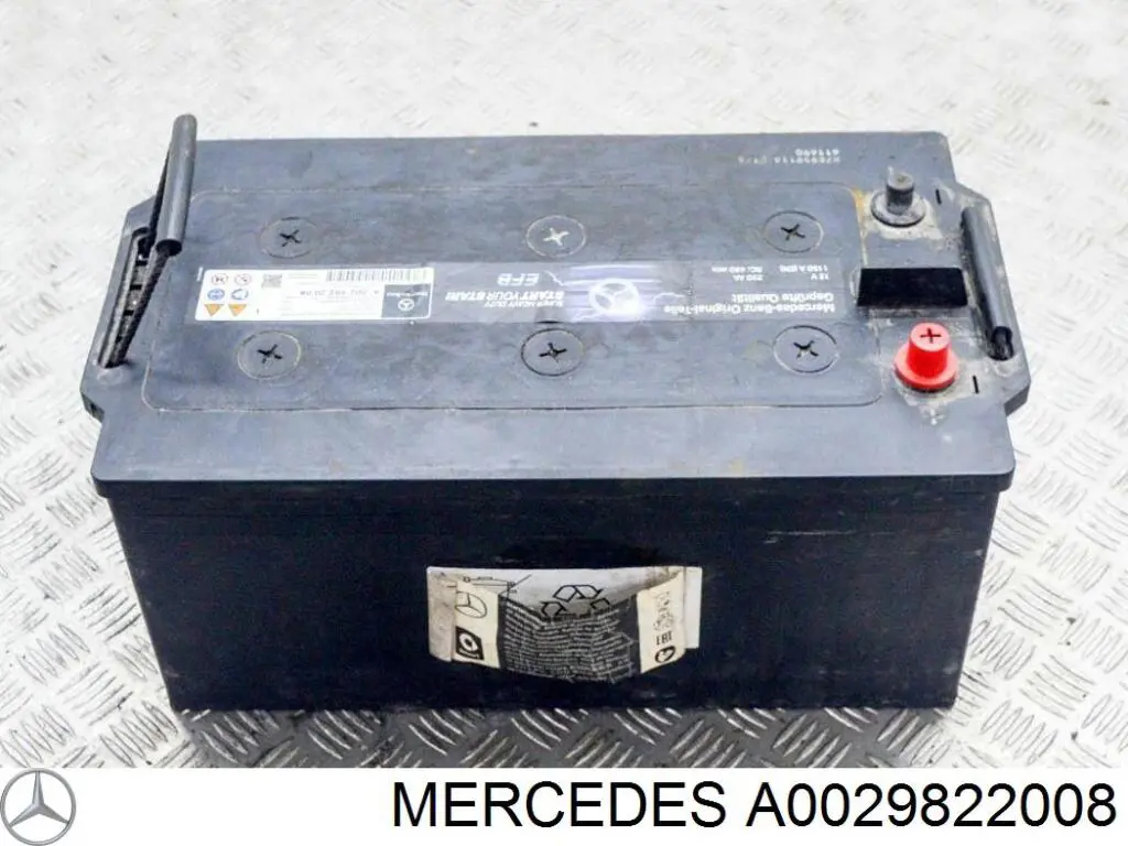 A0029822008 Mercedes Bateria recarregável (PILHA)
