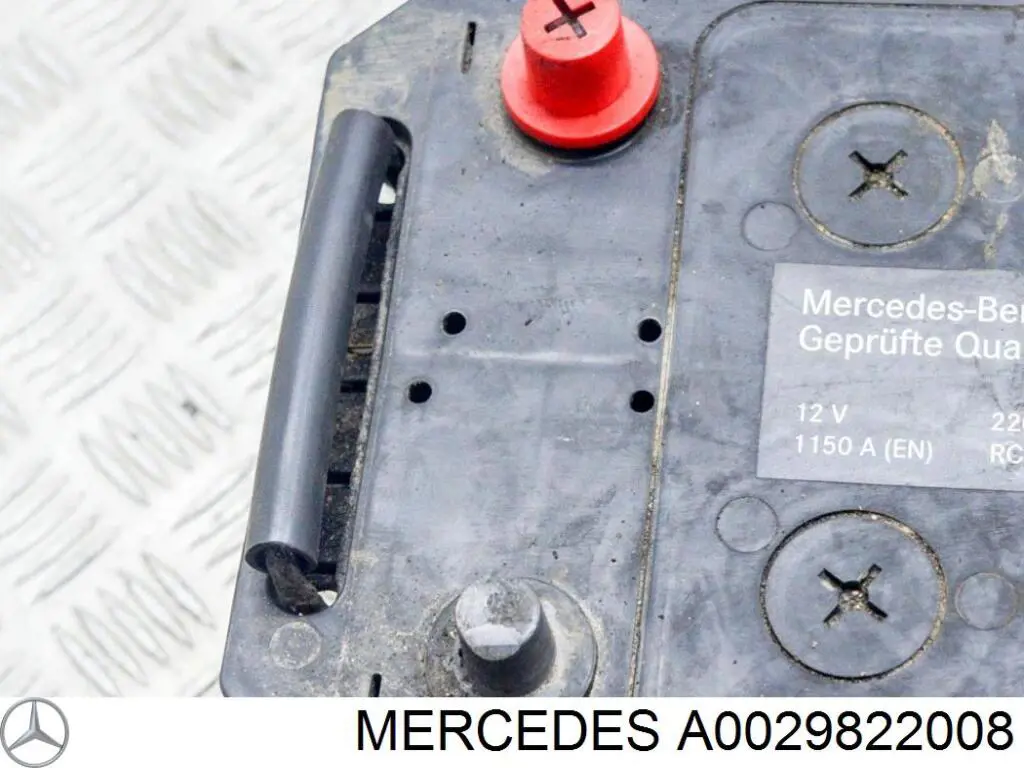 Bateria recarregável (PILHA) Mercedes A0029822008 preço, a partir de 574,70 USD
