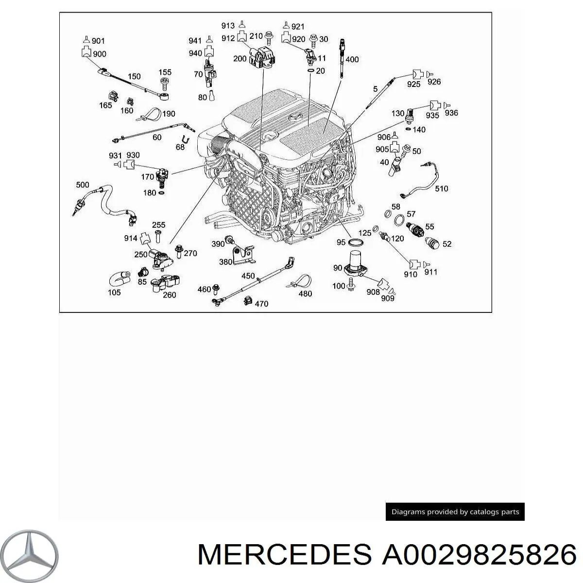  Mercedes A0029825826 preço, a partir de 5,32 USD