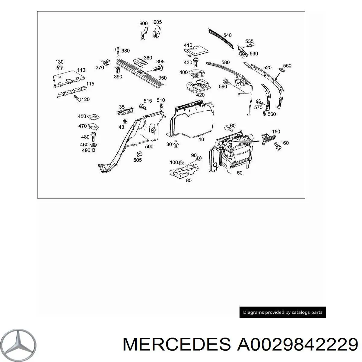 A0029842229 Mercedes 