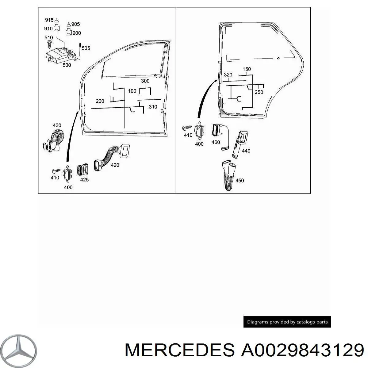 A0029843129 Mercedes 