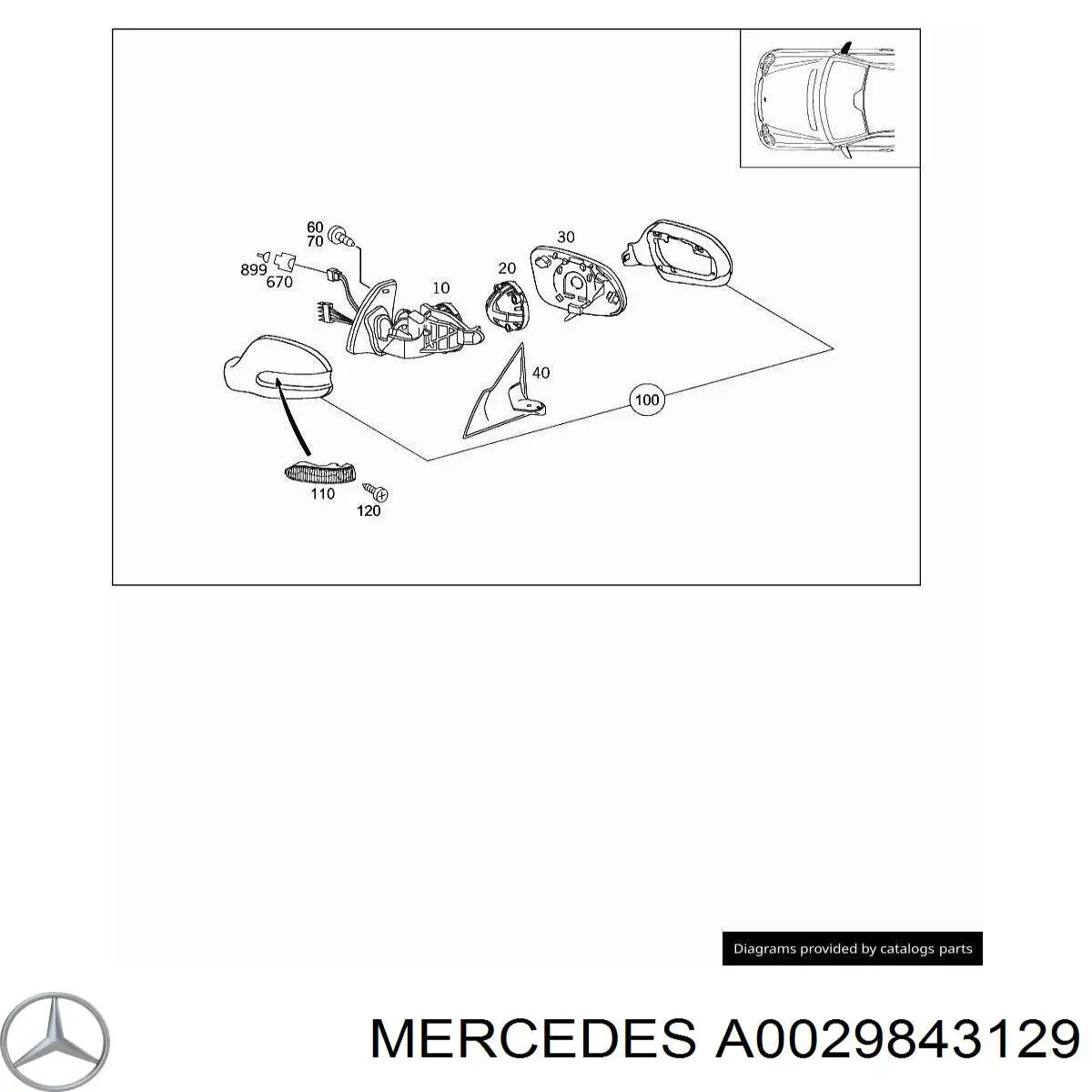  Mercedes A0029843129 preço, a partir de 1,74 USD
