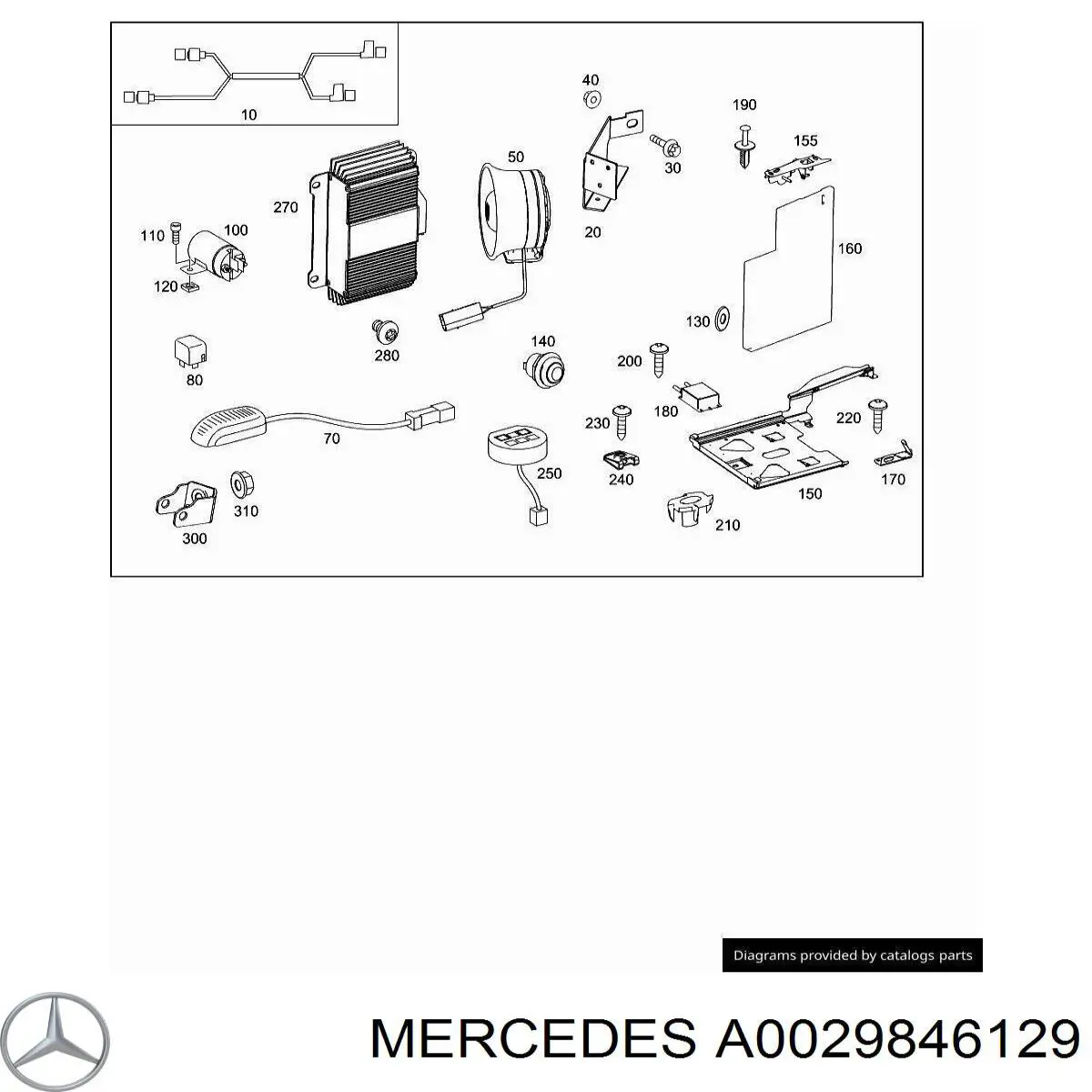 Compre A0029846129 Mercedes 
