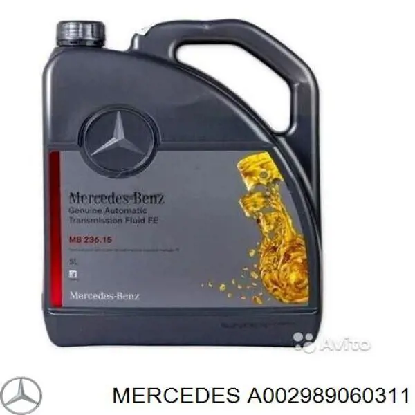 Óleo de transmissão Mercedes A002989060311 preço, a partir de 35,34 USD