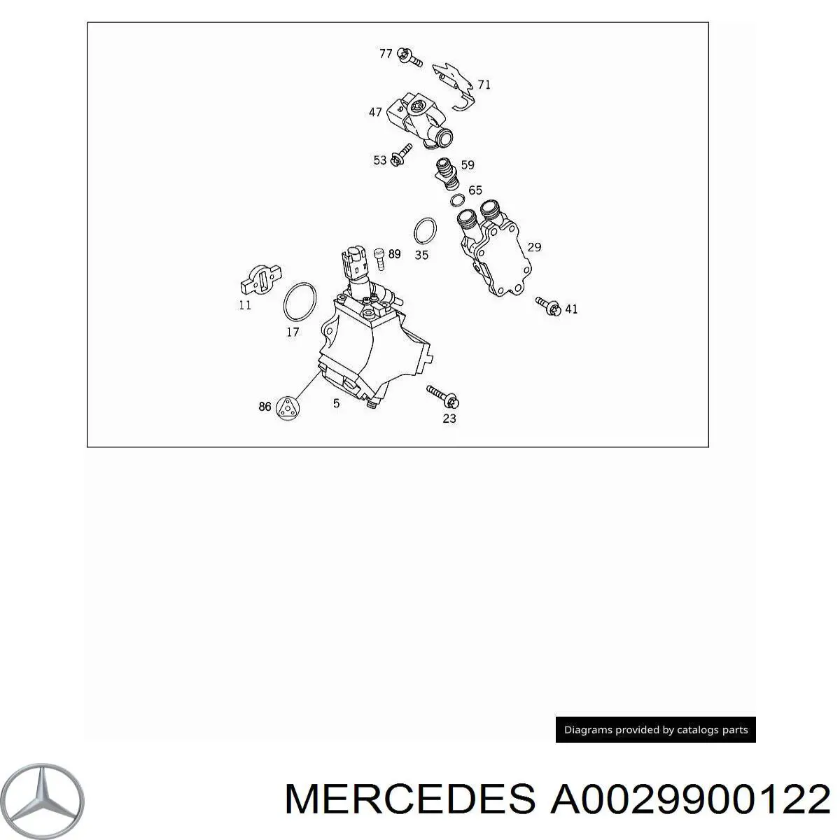 Compre A6119900622 Mercedes 