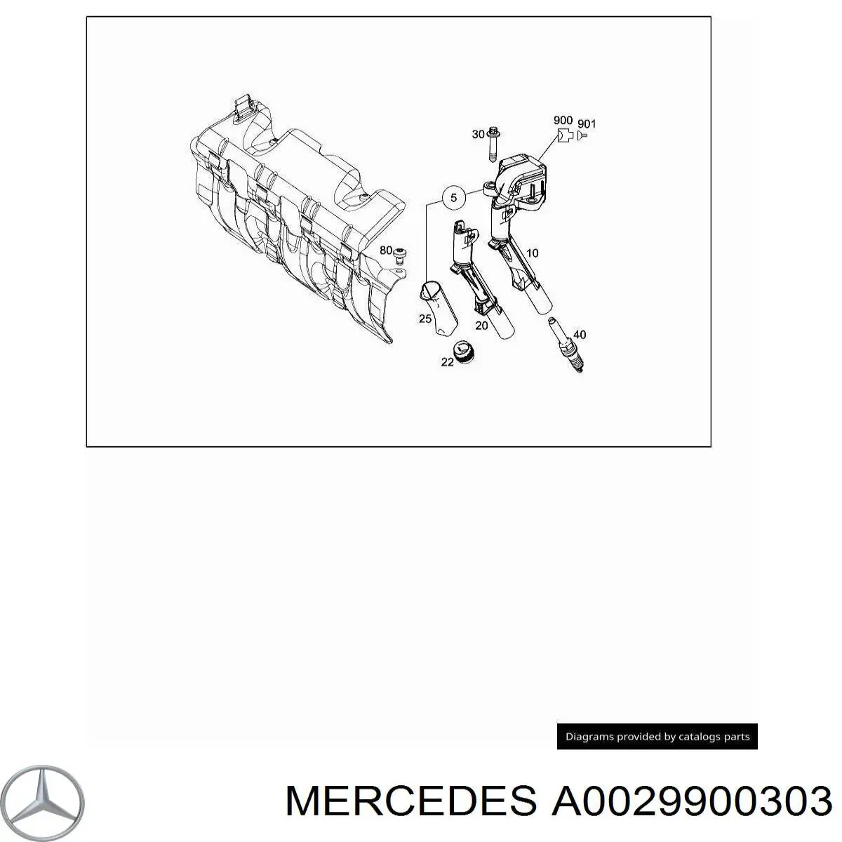 A0029900303 Mercedes 