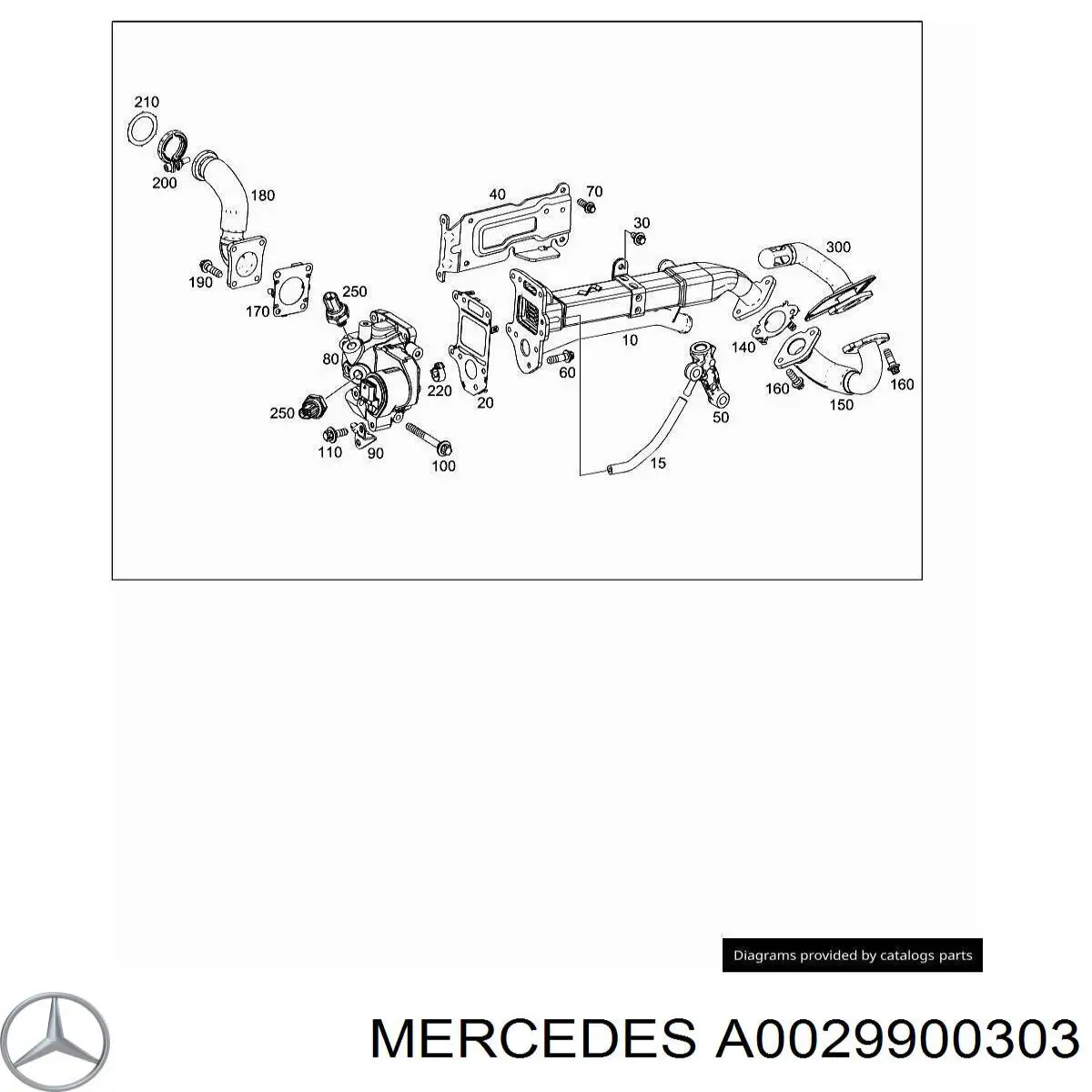  Mercedes A0029900303 preço, a partir de 6,88 USD