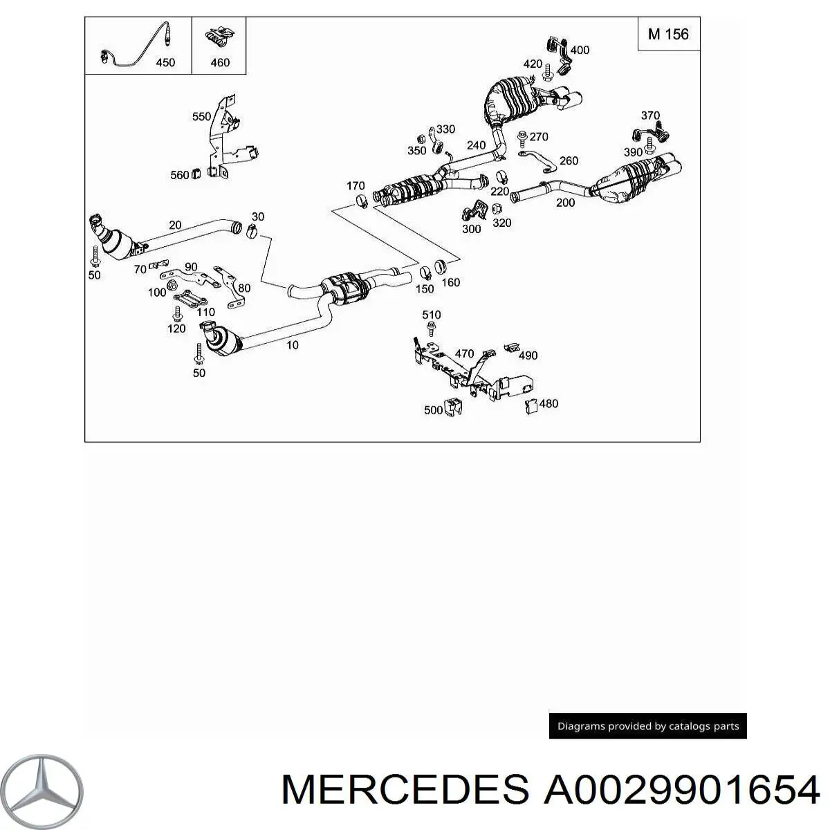 A0029901654 Mercedes 