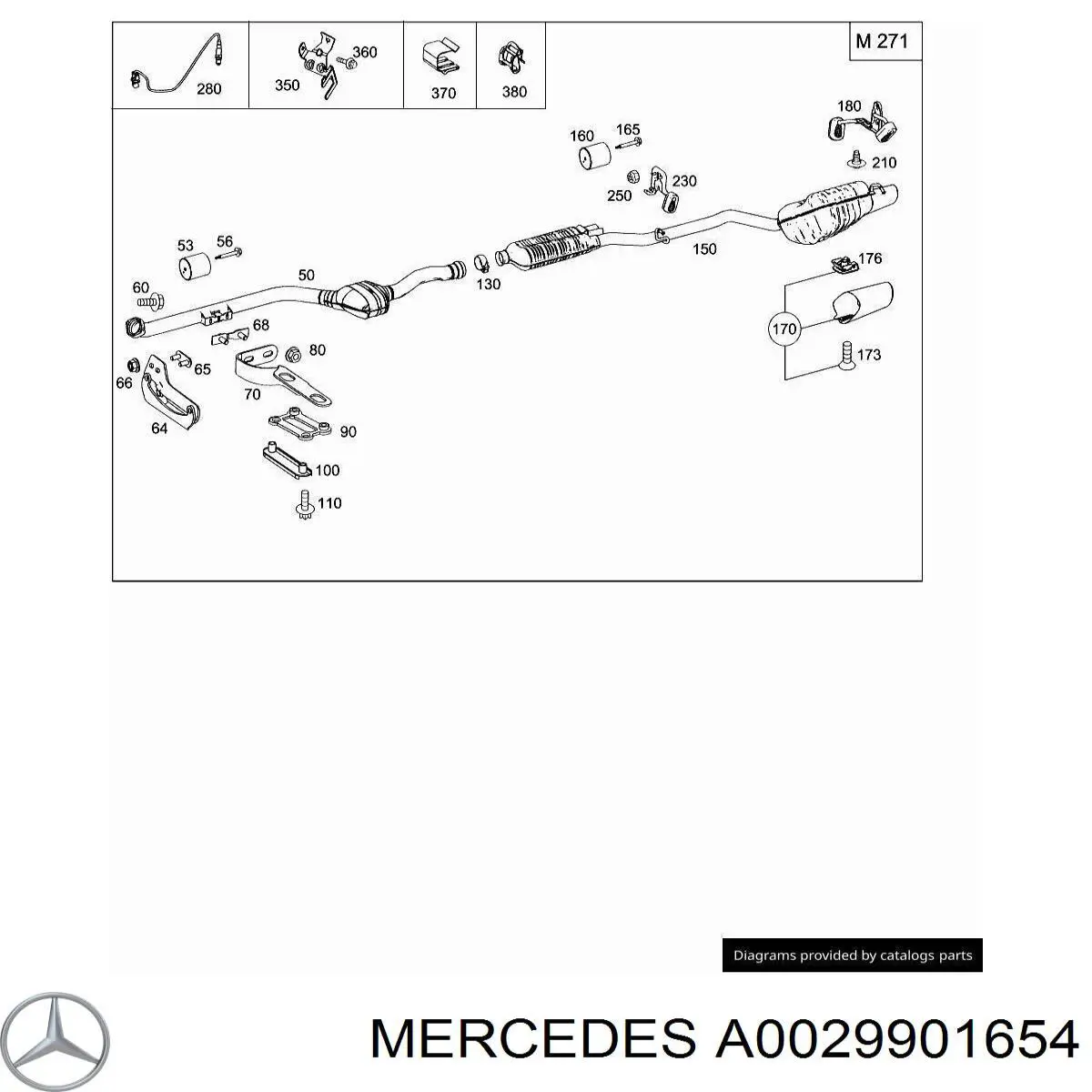  Mercedes A0029901654 preço, a partir de 3,01 USD