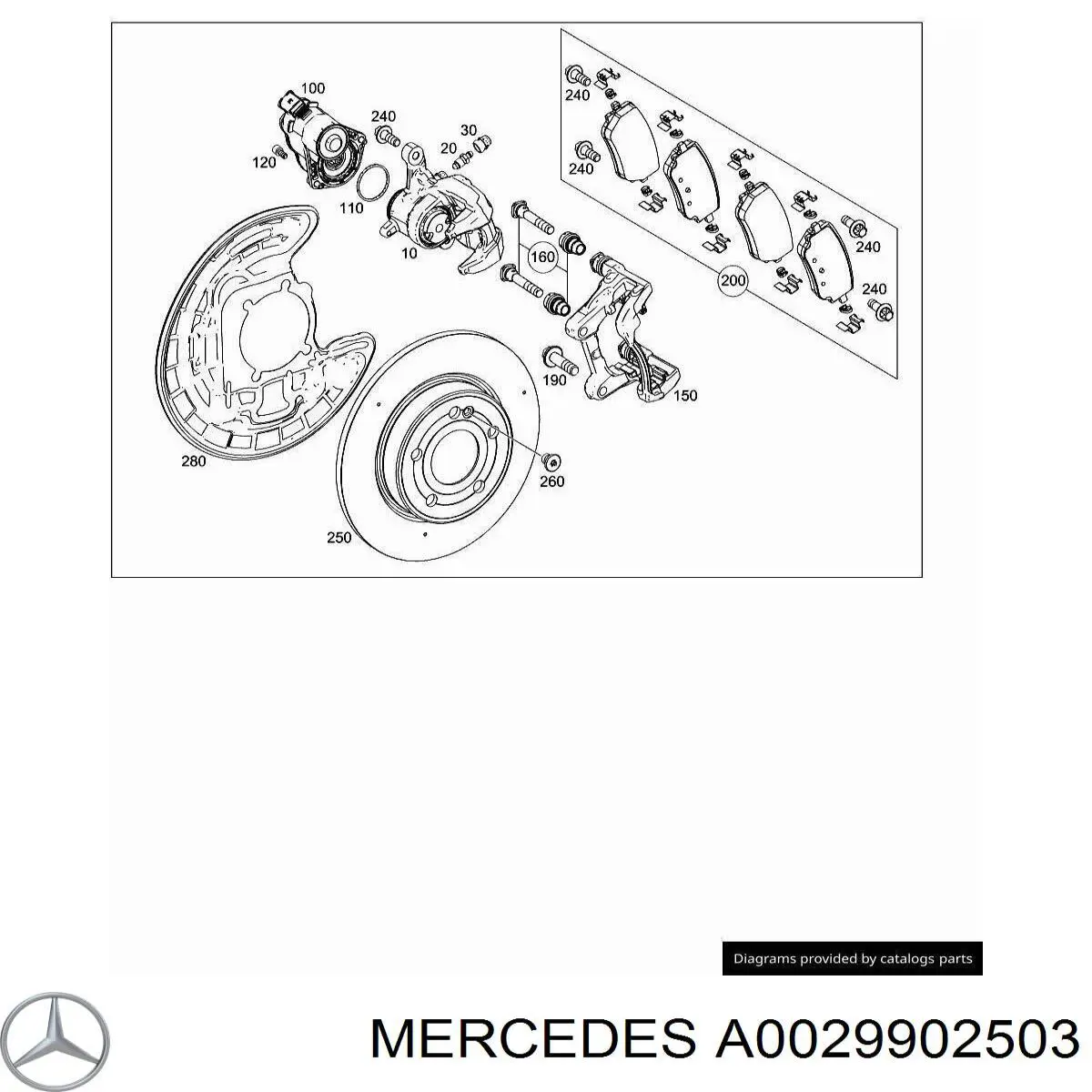  Mercedes A0029902503 preço, a partir de 15,08 USD
