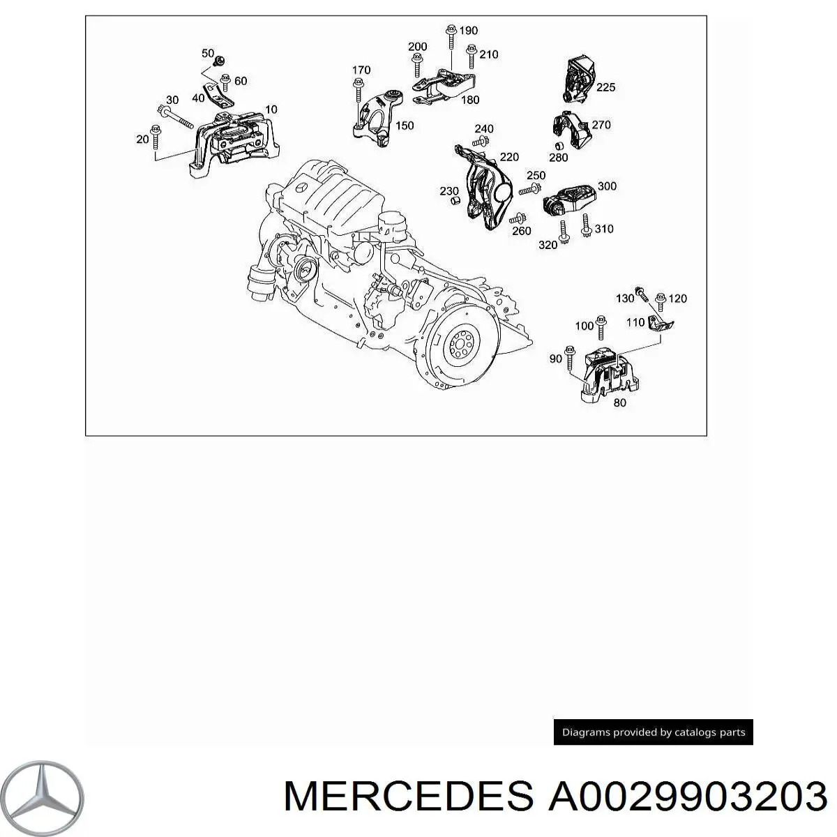 A0029903203 Mercedes 