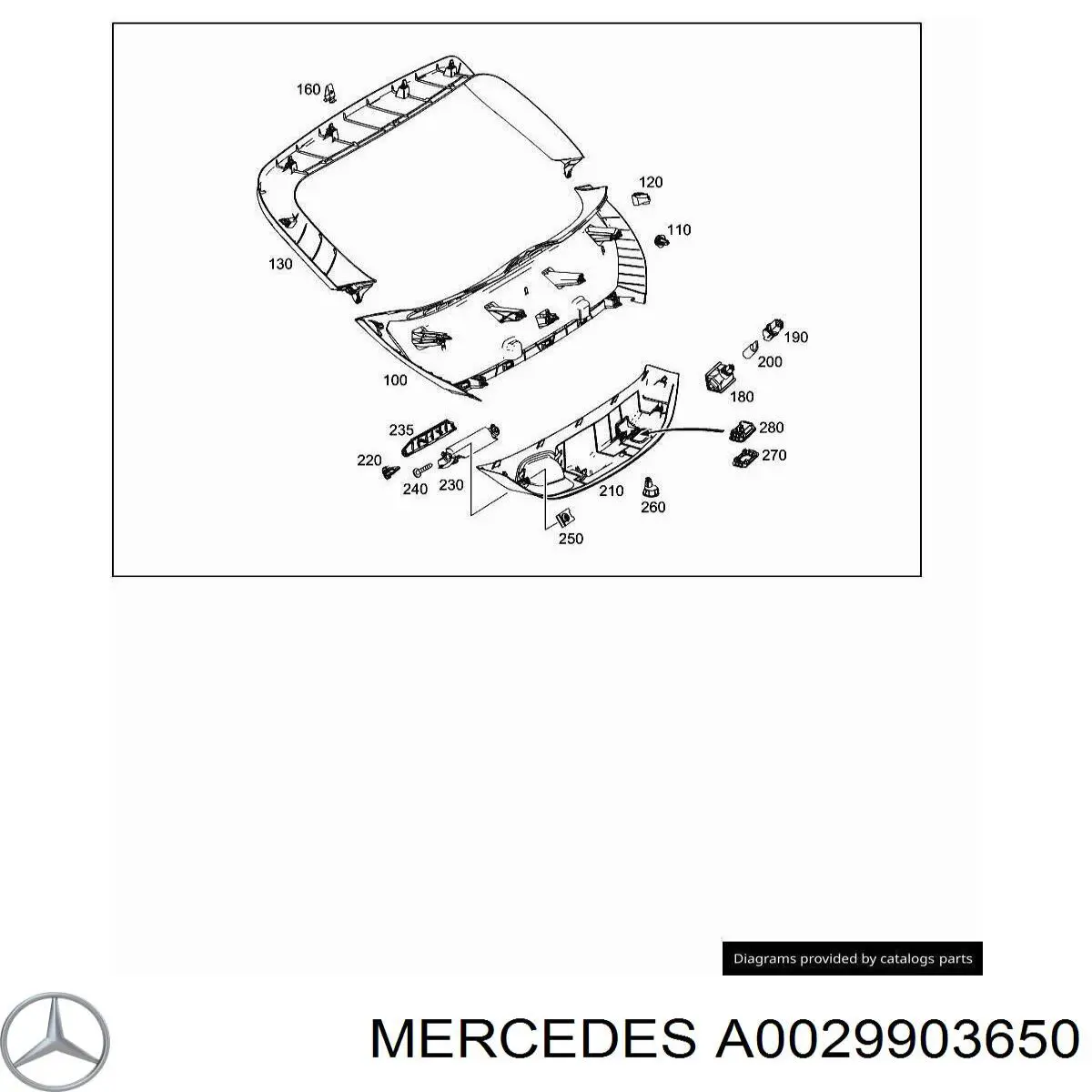 A0029903650 Mercedes 