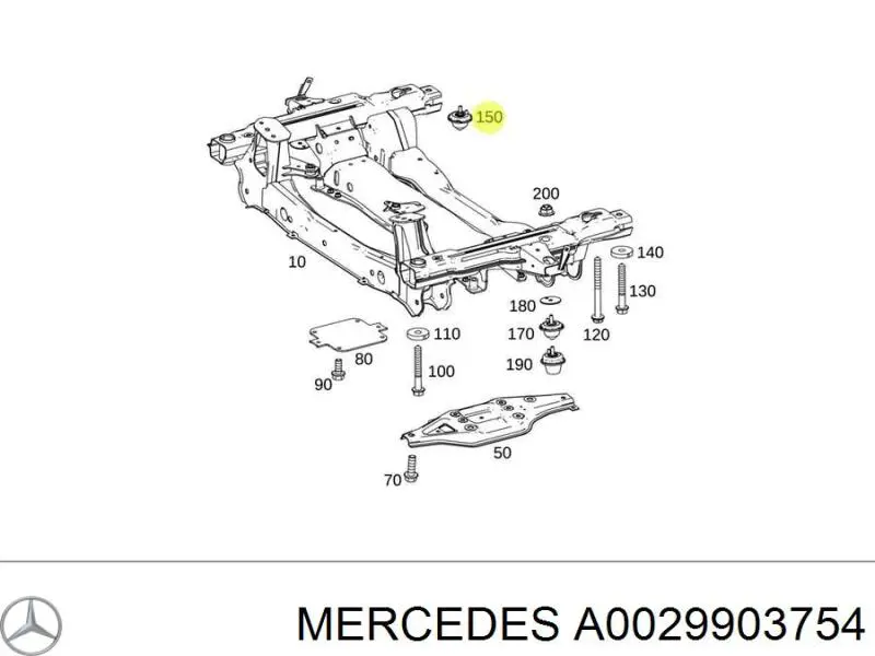  Mercedes A0029903754 preço, a partir de 3,91 USD