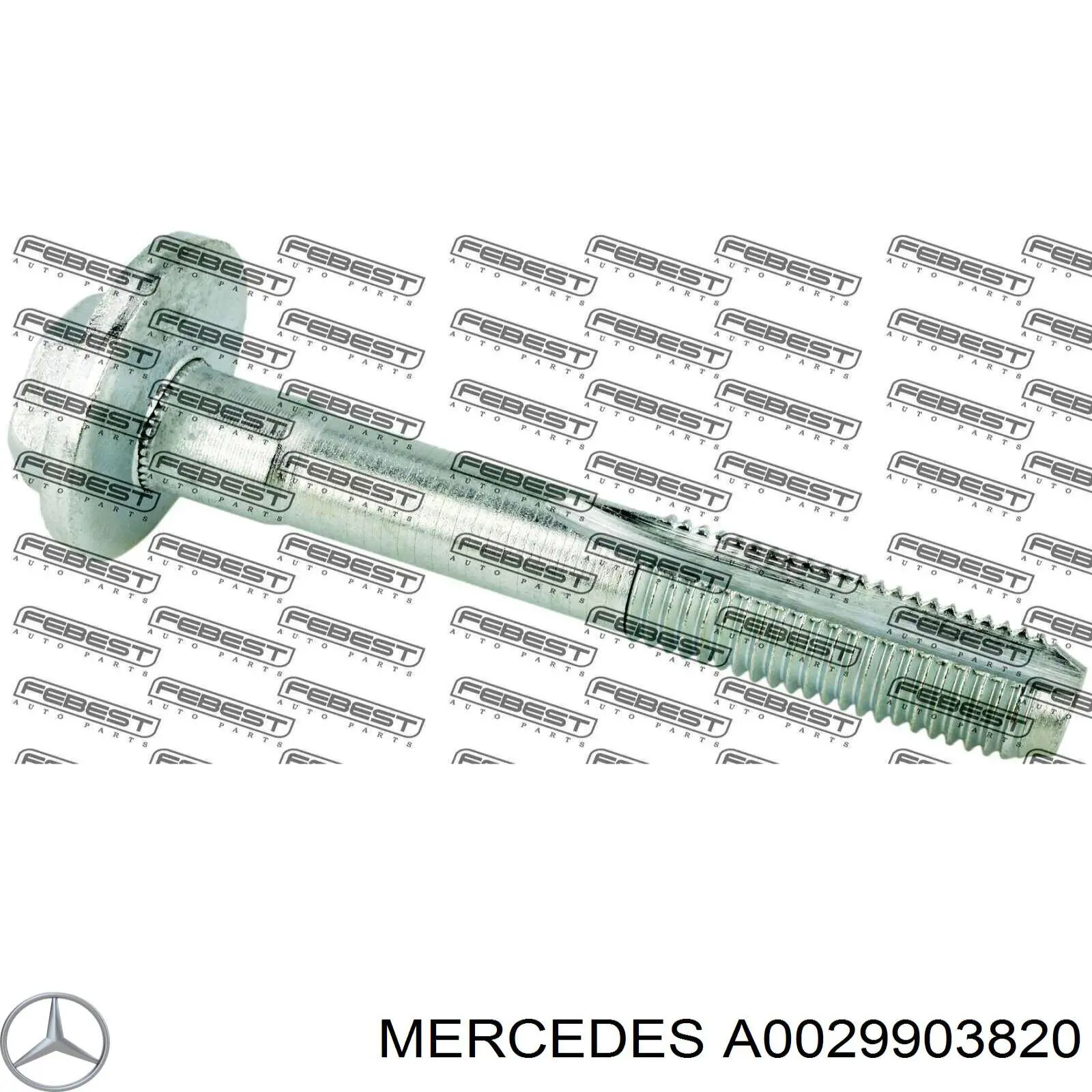 Compre A0029903820 Mercedes Parafuso de fixação de braço oscilante de inclinação traseiro, interno