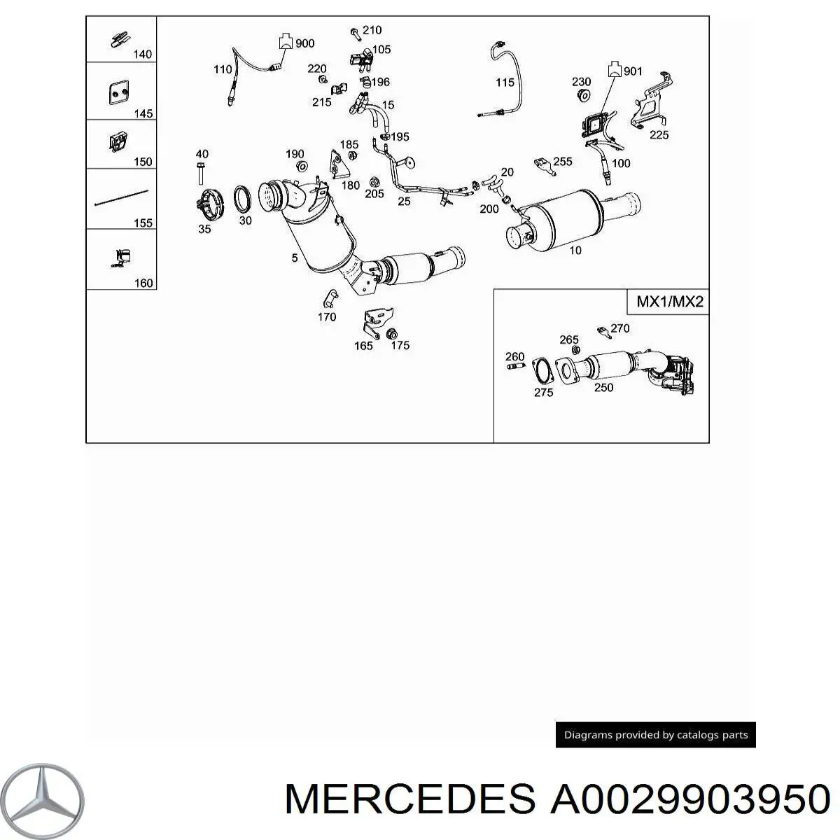 Compre A0029903950 Mercedes 
