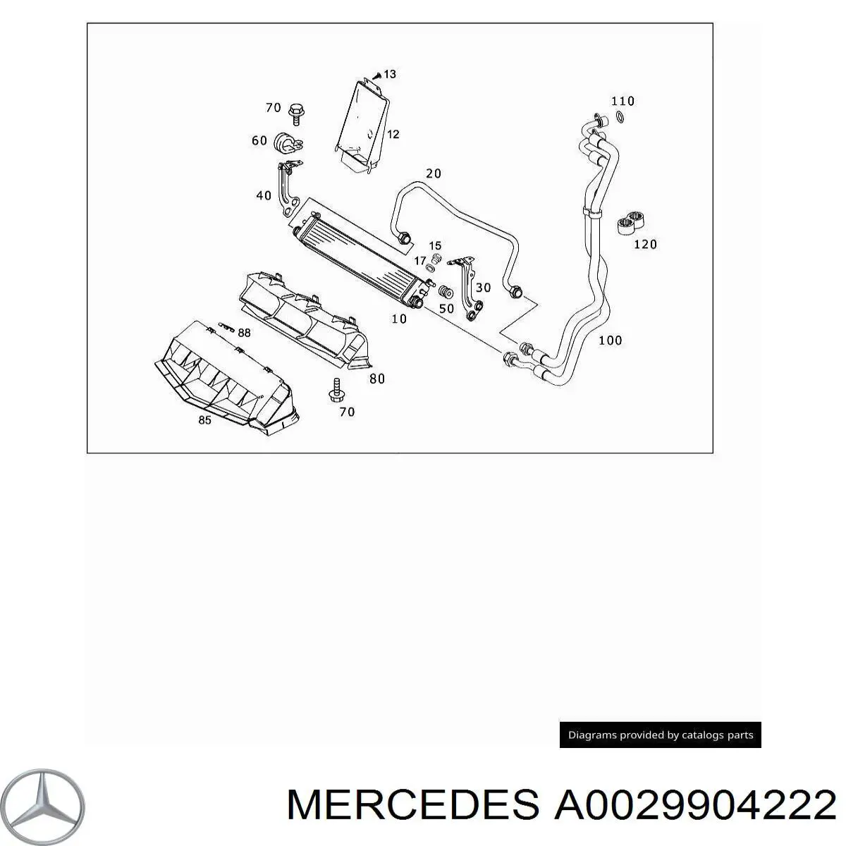  Mercedes A0029904222 preço, a partir de 16,18 USD