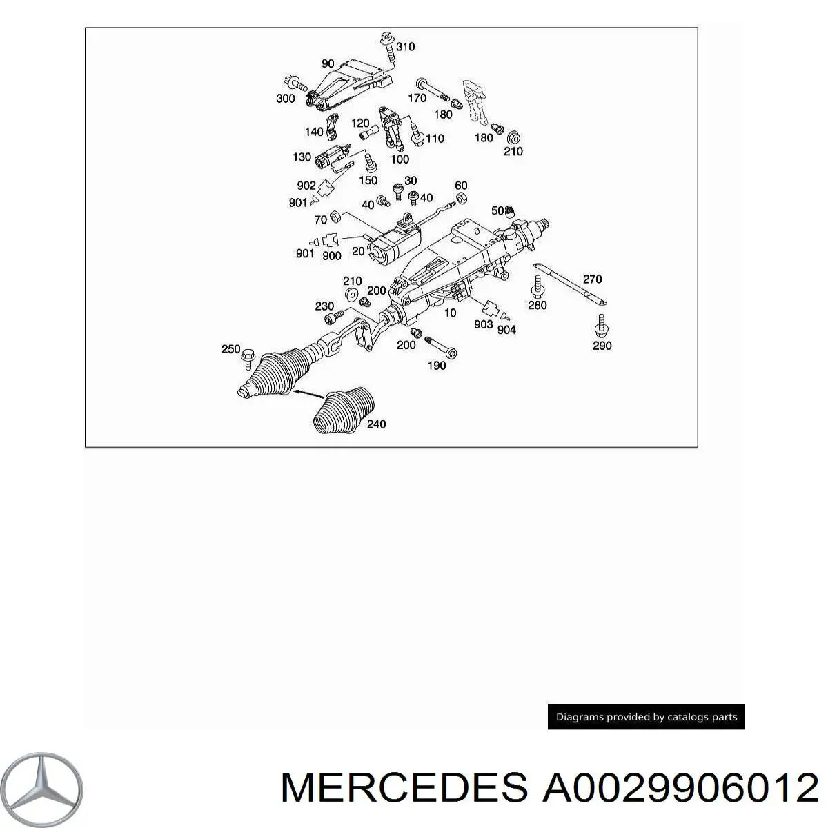A0029906012 Mercedes 