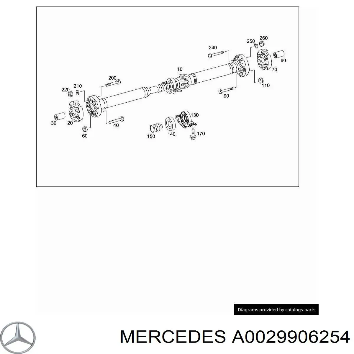 A0059901951 Mercedes 