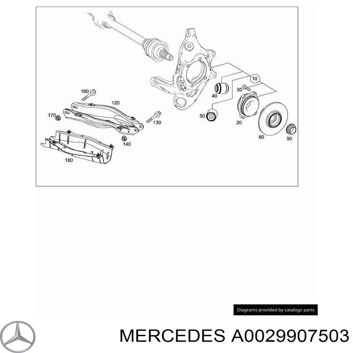  Mercedes A0029907503 preço, a partir de 8,48 USD