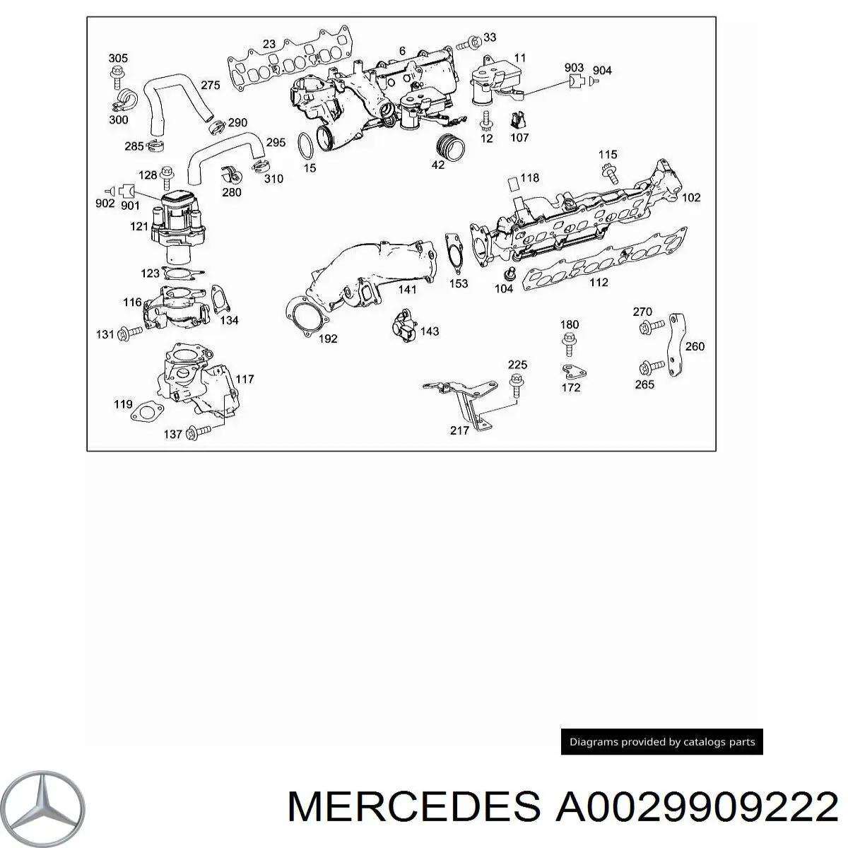  Mercedes A0029909222 preço, a partir de 7,13 USD