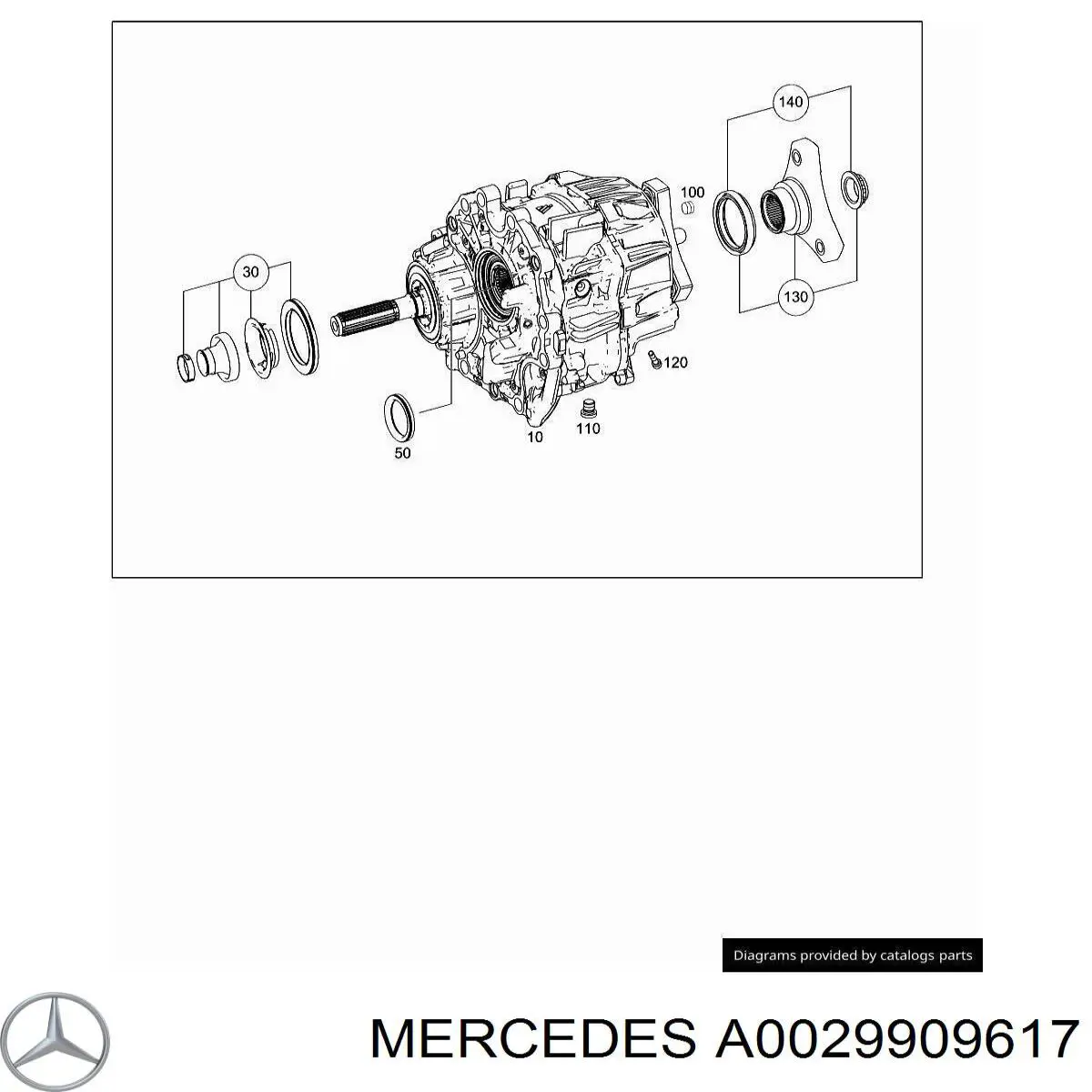 A0029909617 Mercedes 