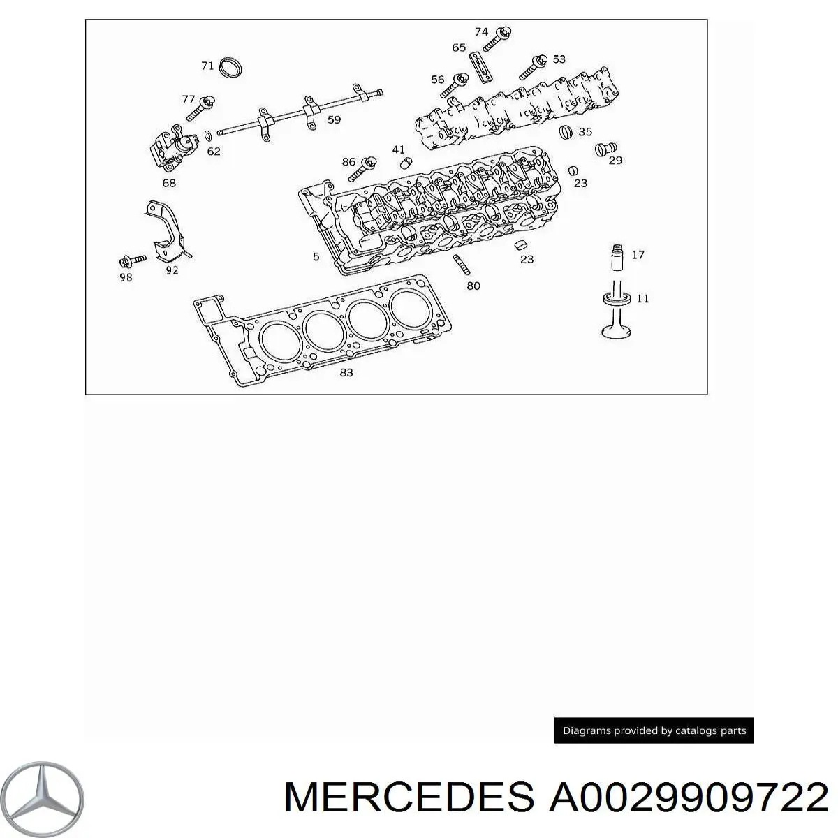Parafuso da tampa de válvulas CBC Mercedes A113990022264 preço, a partir de 9,97 USD