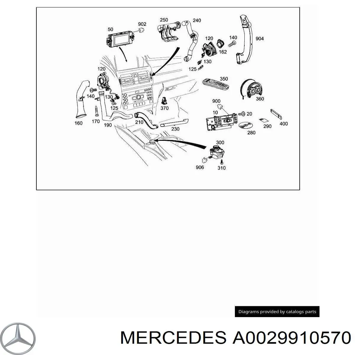  Mercedes A0029910570 preço, a partir de 3,02 USD