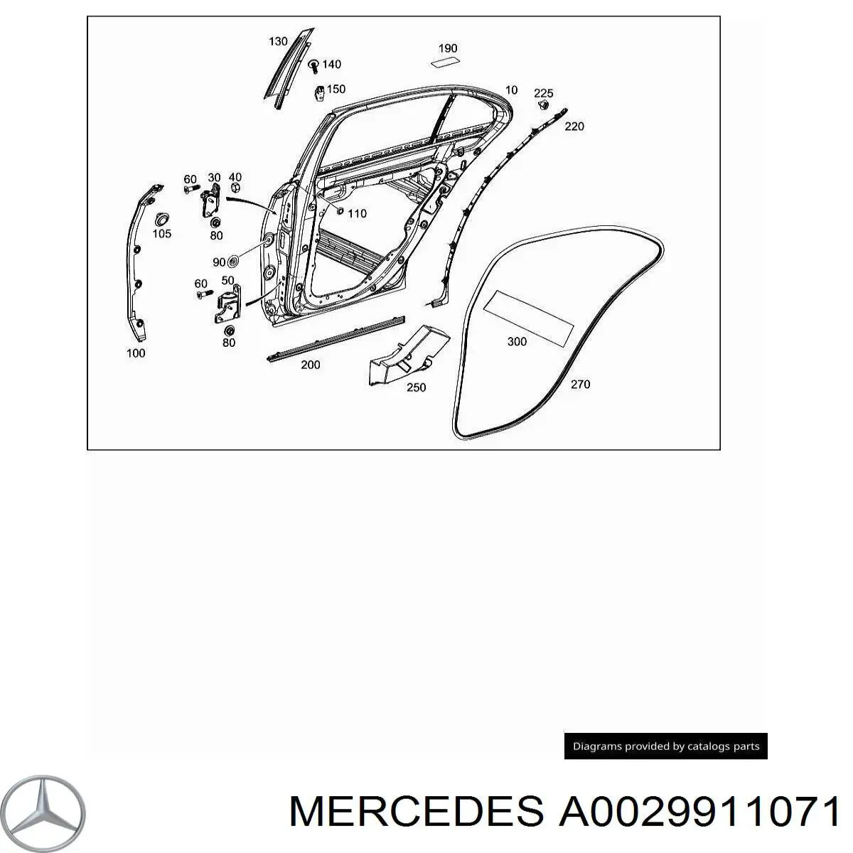  Mercedes A0029911071 preço, a partir de 5,68 USD