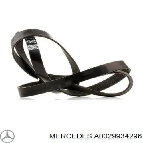 A0029934296 Mercedes Correia dos conjuntos de transmissão