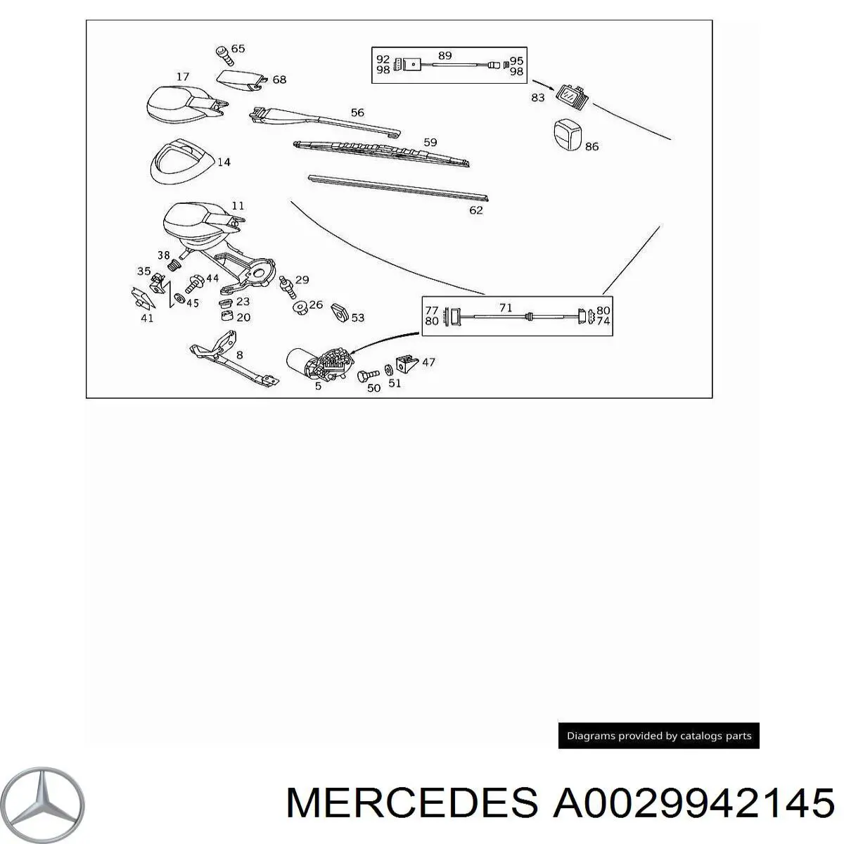  Mercedes A0029942145 preço, a partir de 3,14 USD