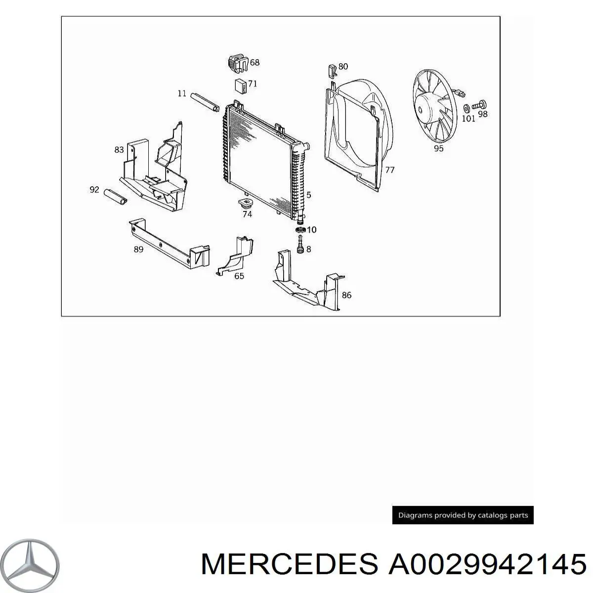 Compre A0029942145 Mercedes 