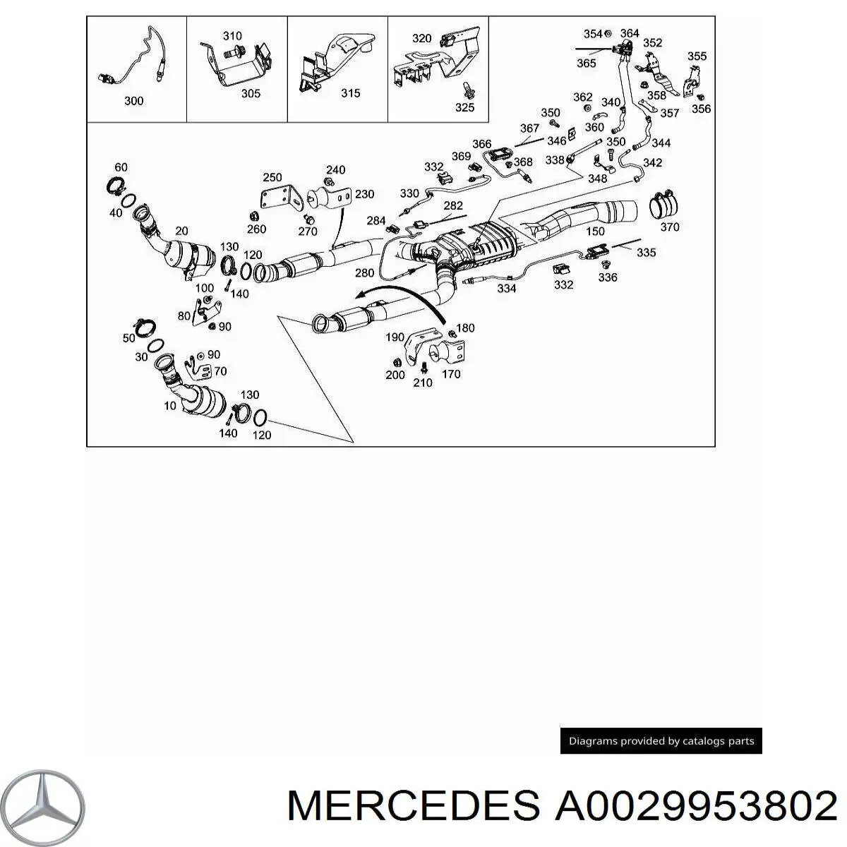 Compre A0029953802 Mercedes 
