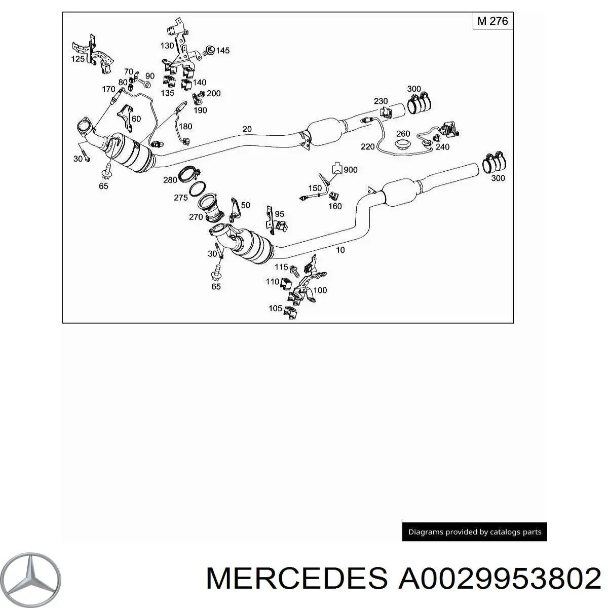  Mercedes A0029953802 preço, a partir de 91,84 USD