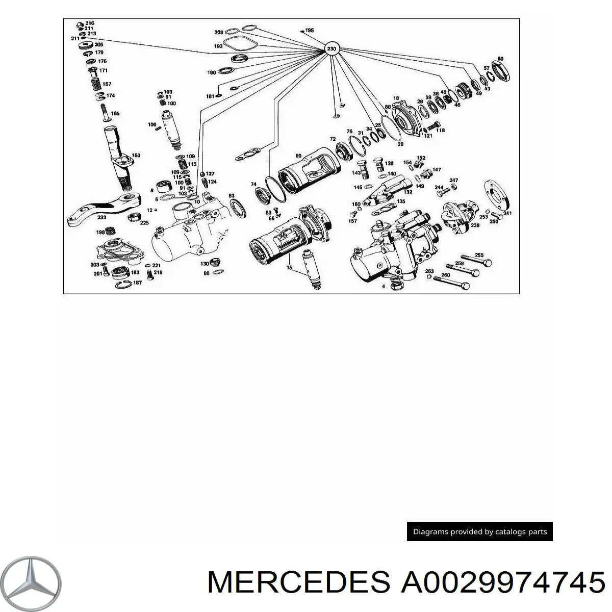 A0029974745 Mercedes 