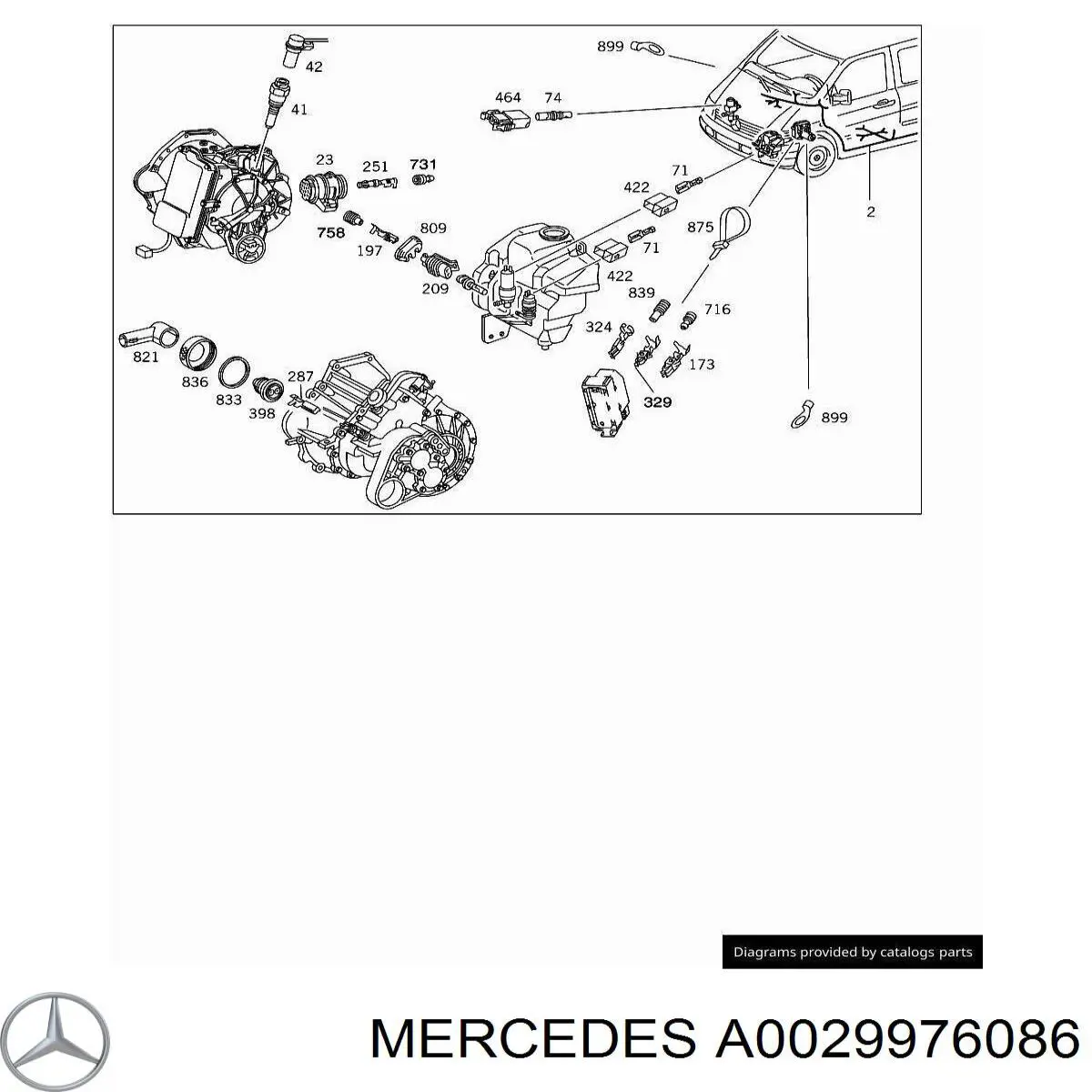  Mercedes A0005461469 preço, a partir de 2,63 USD