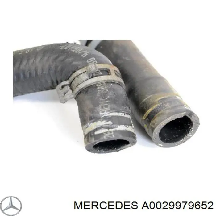 A0029979652 Mercedes Mangueira da Direção hidrâulica assistida de pressão baixa, desde o tanque até a bomba
