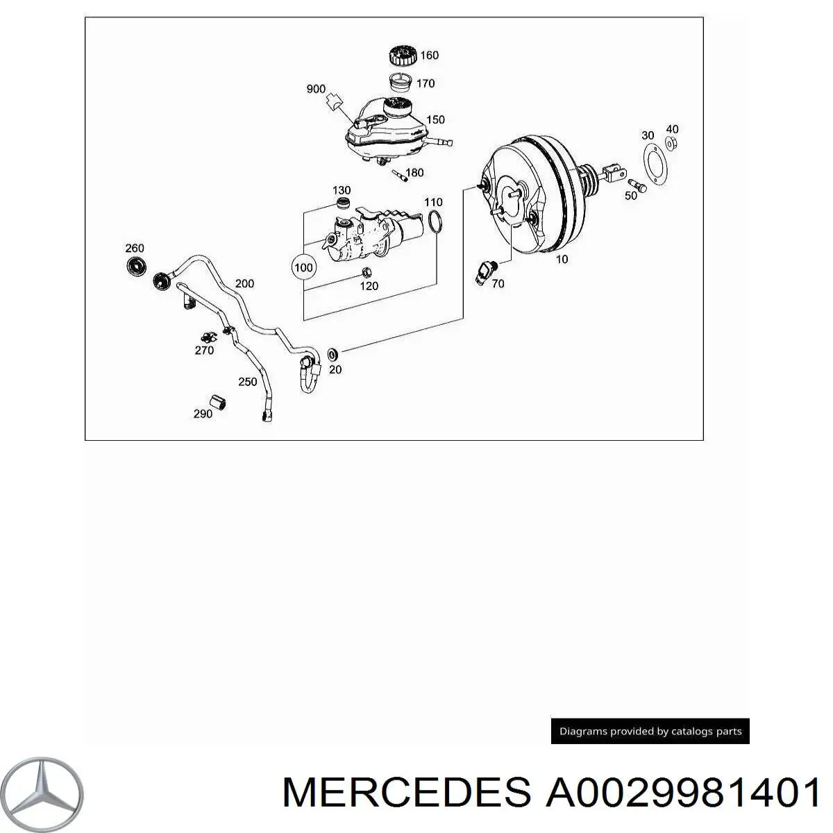 A0029981401 Mercedes 