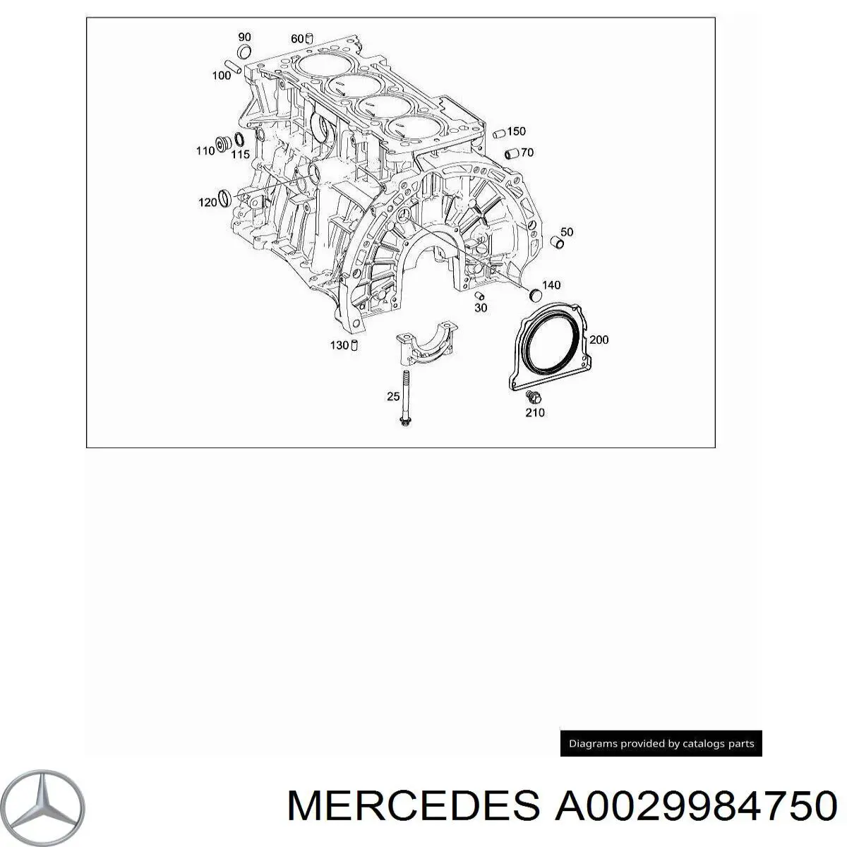 A0029984750 Mercedes 