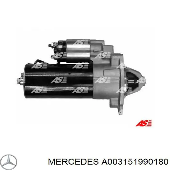 0021519701 Mercedes Motor de arranco