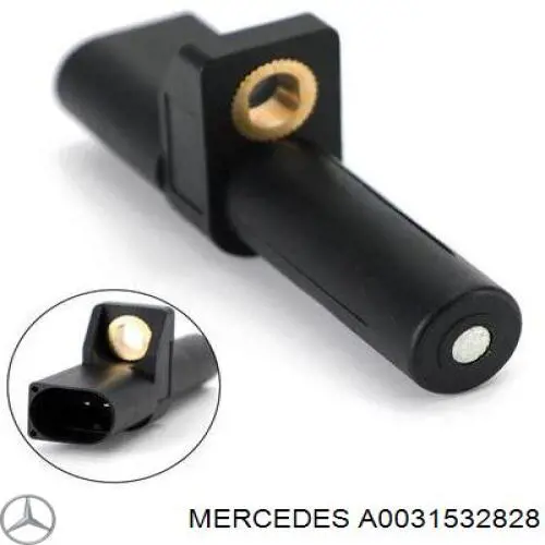Compre A0031532828 Mercedes Sensor de posição (de revoluções) de cambota