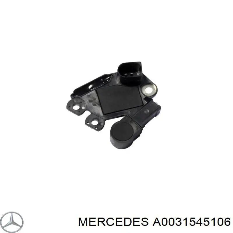 A0031545106 Mercedes Relê-regulador do gerador (relê de carregamento)