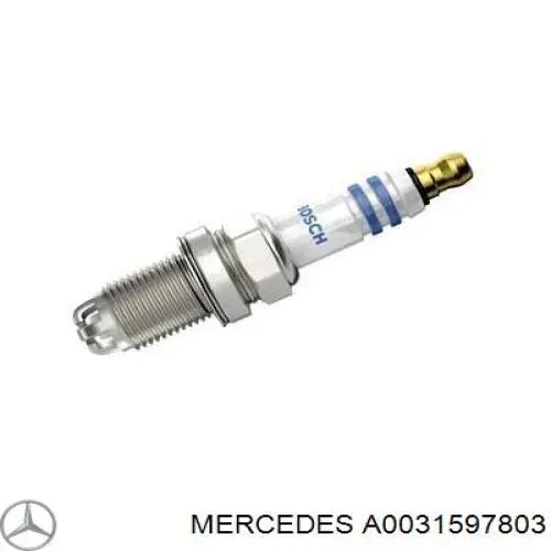 A0031597803 Mercedes Vela de ignição