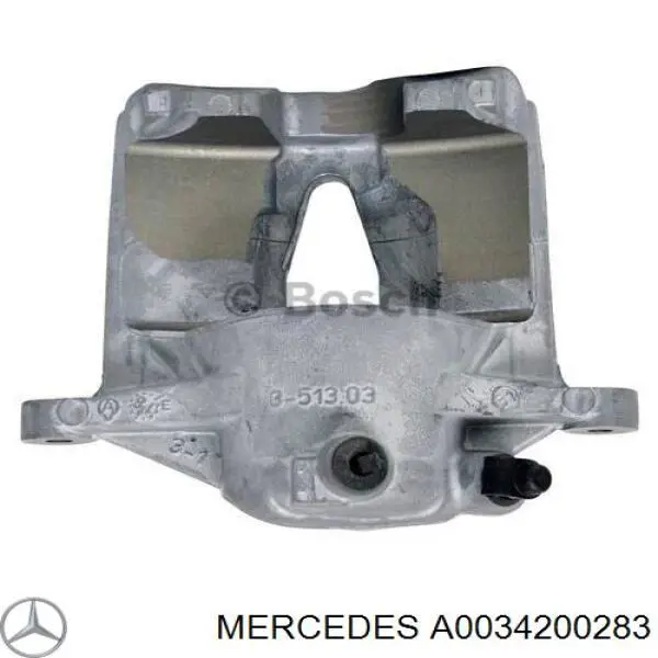 Compre A0034200283 Mercedes Suporte do freio dianteiro direito