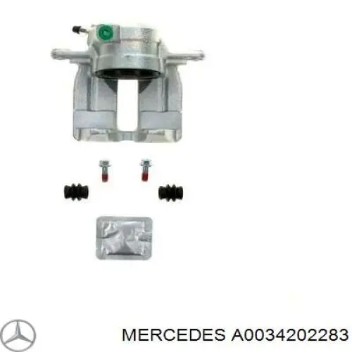 Compre A0034202283 Mercedes Suporte do freio dianteiro direito