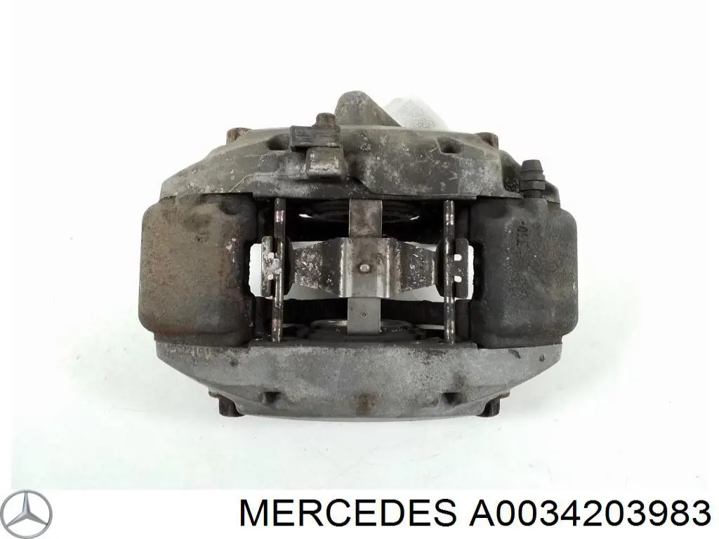 A0034203983 Mercedes Suporte do freio dianteiro direito