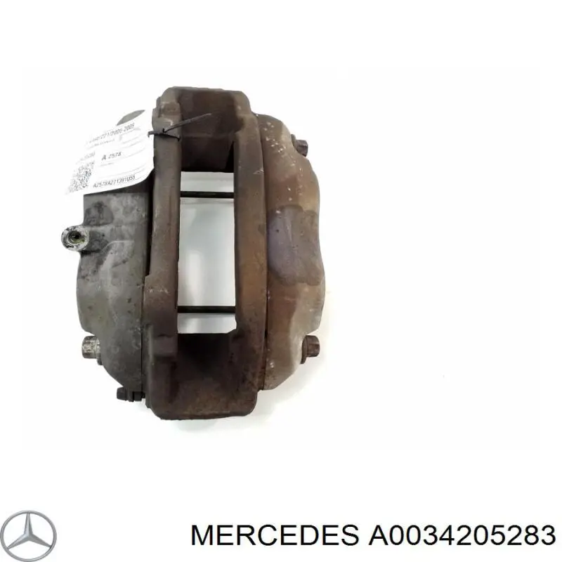 A0034205283 Mercedes Suporte do freio dianteiro direito